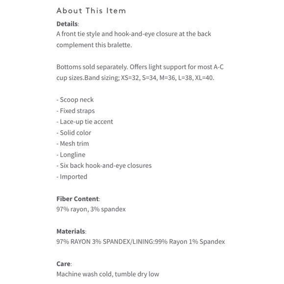 Free People She's Fancy Longline Brami Bralette - Picture 5 of 9